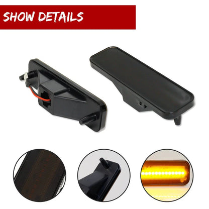 Set of 4 LED Side Marker Lights for El Camino & Caballero