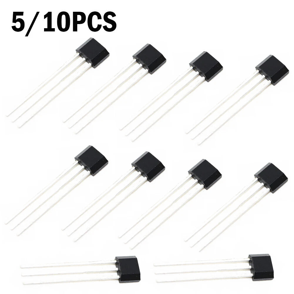 Solid State Hall Effect Magnetic Sensor IC 10mA 5V/9V 3-Pin