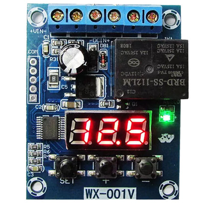 2X DC12V Voltage Detection Relay Charging & Discharging Module