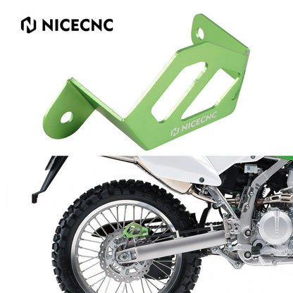 Billet Rear Brake Caliper Guard for Kawasaki KDX200 (1995–2002) KDX200R (1997–2002)