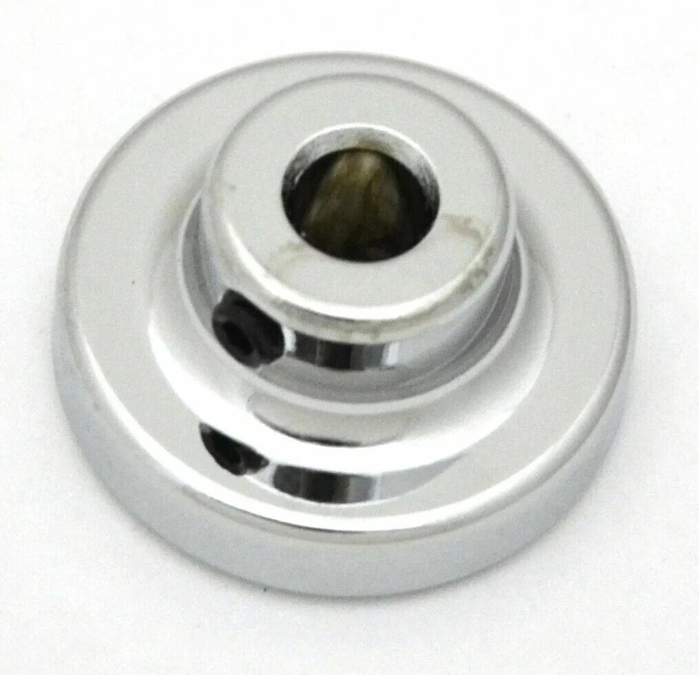 Wiper Washer Control Knob for Universal Vehicles (23246) Chrome Aluminum