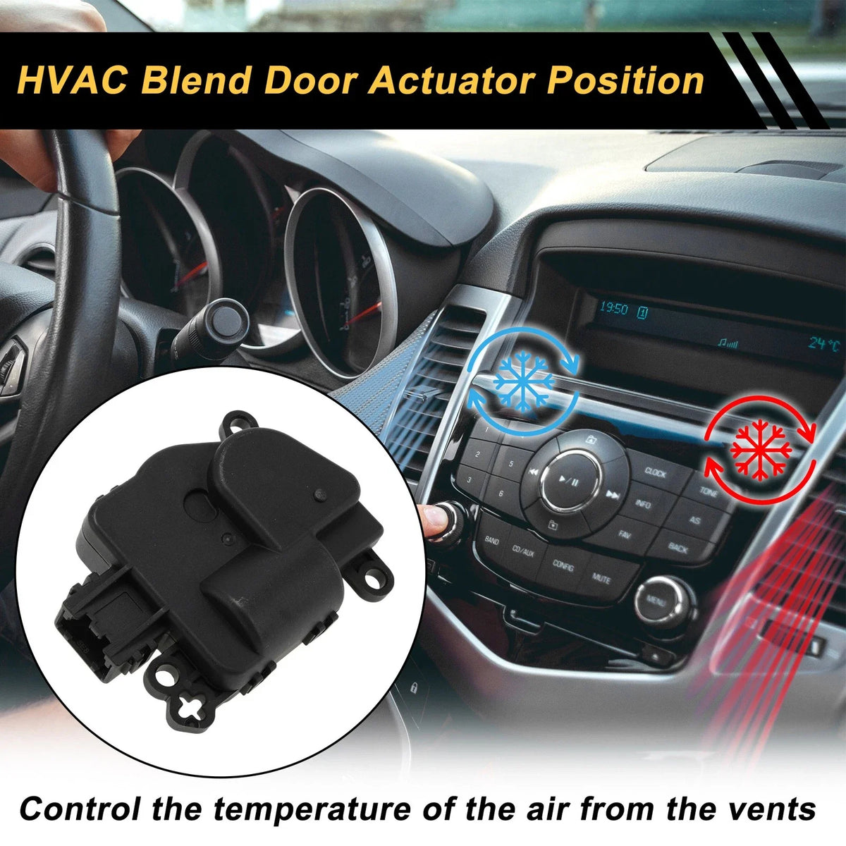 HVAC Heater Blend Door Actuator for Ford Explorer (2011–2018) No. 4F2Z19E616FA