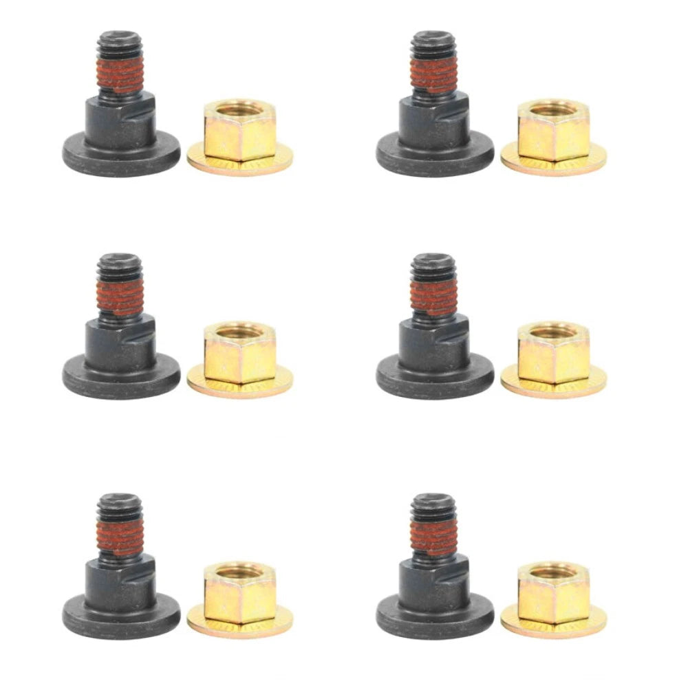 Set of 6 Disc Mower Blade Bolts & Nuts for Kuhn