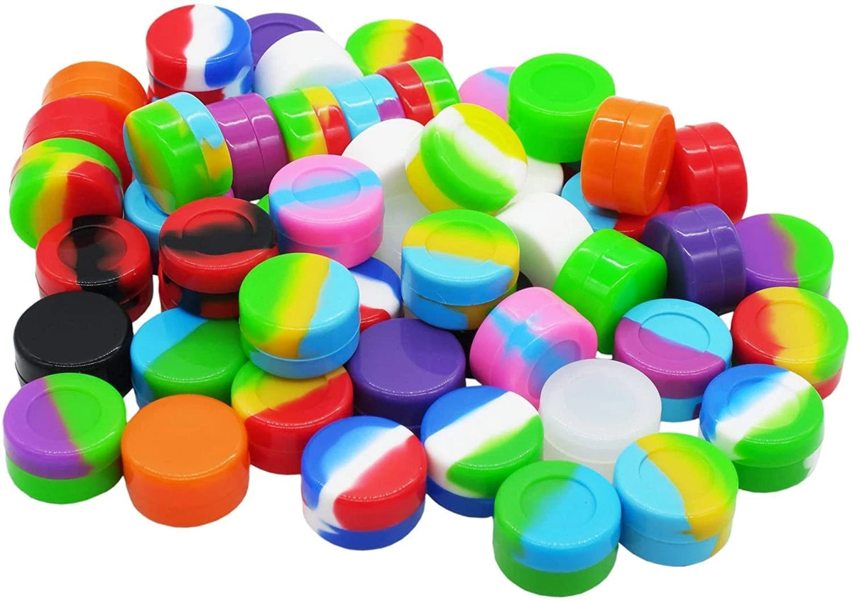 Pack of 10 Silicone Wax Containers for Automotive Use