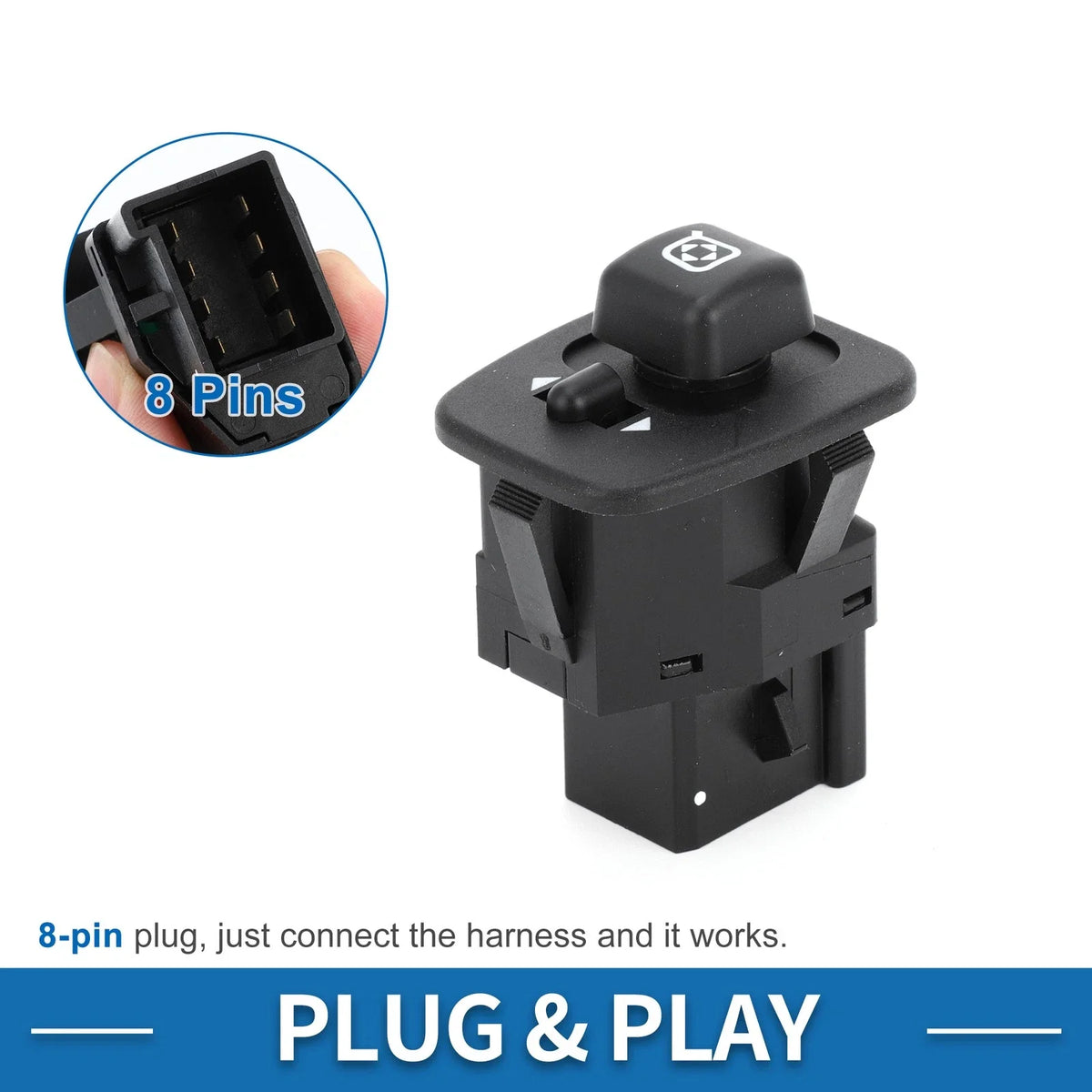Car Mirror Switch No.F5TZ17B676A for Ford Explorer Crown Victoria E-150 (1991–2010)