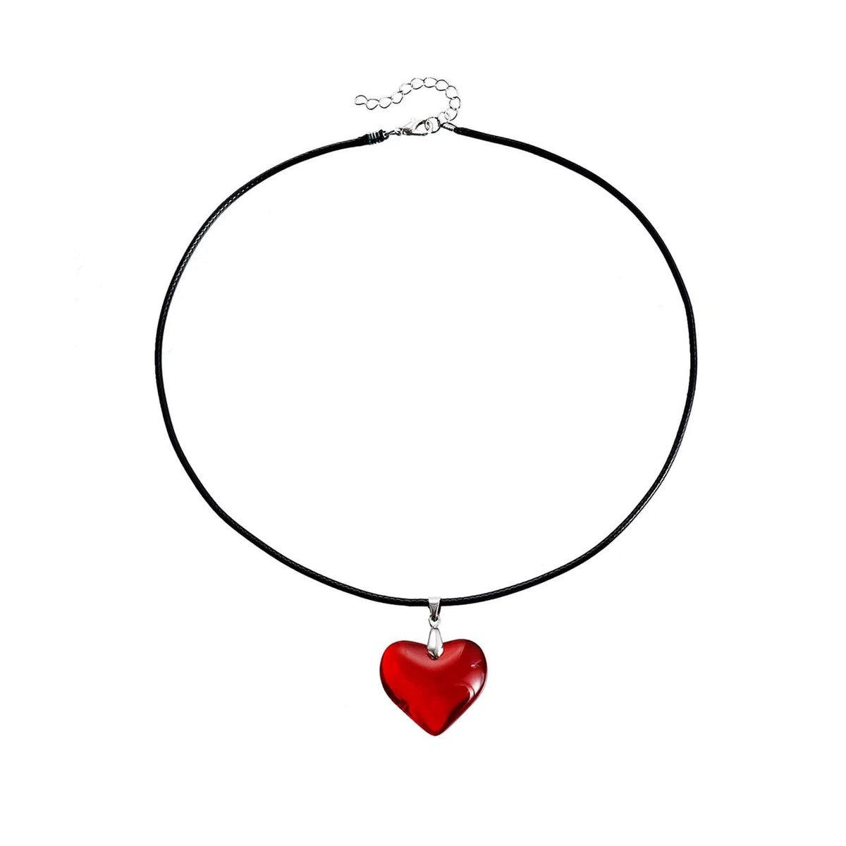 Zeffy Heart Necklace for Women - Dainty 14K Gold Plated