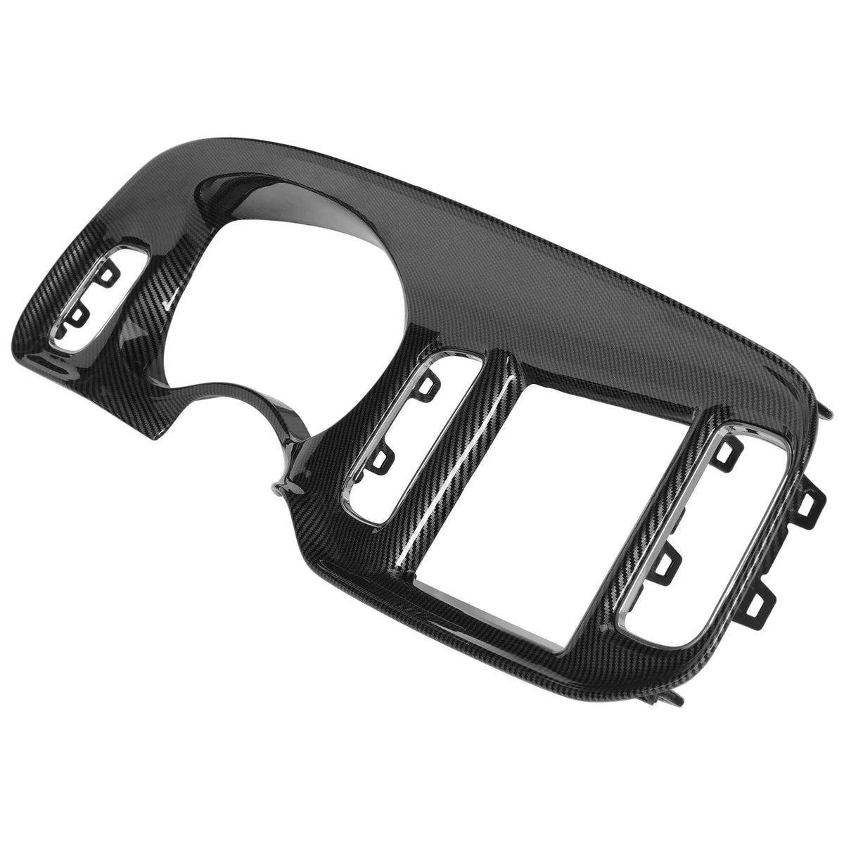 Instrument Dash Panel Cluster Bezel for Dodge Charger (2011–2014) Carbon Fiber Style
