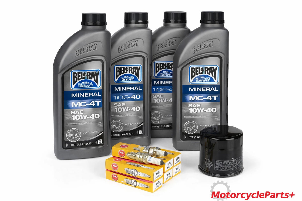 Oil Change Tune Up Kit for Honda GL1500 Goldwing (1988–2000) BR1040+HF303+DPR7EA-9