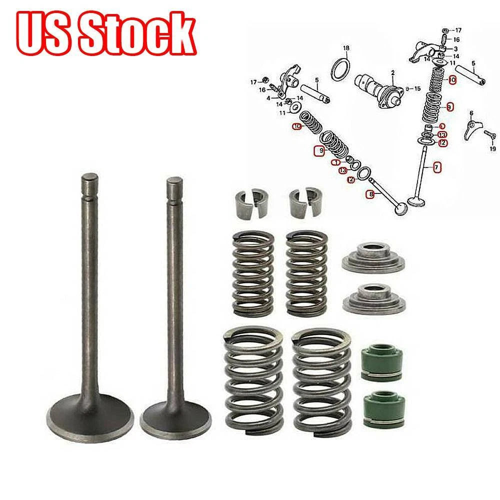 Intake Valve Kit for Honda ATC200M ATC200S ATC200X (1980–1986)