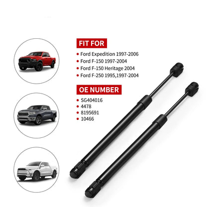 2X Front Hood Lift Supports for Ford Expedition F-150 F-250 (1997–2006)