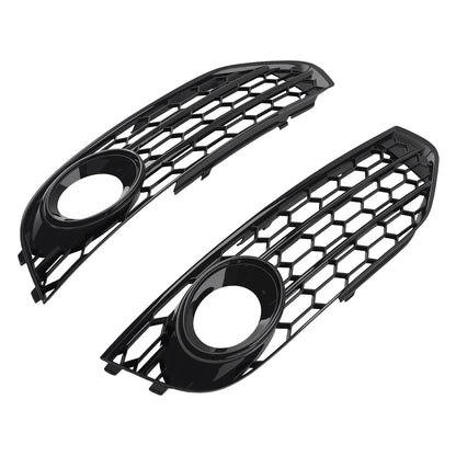 Front Bumper Fog Light Grille Cover for Audi A4 B8 Allroad (2010–2015) 8K0807682H