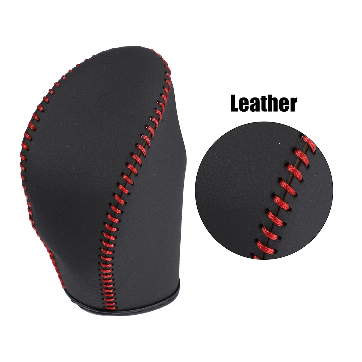 Faux Leather Gear Shift Knob Cover for Nissan Rogue Sport (2017–2021)