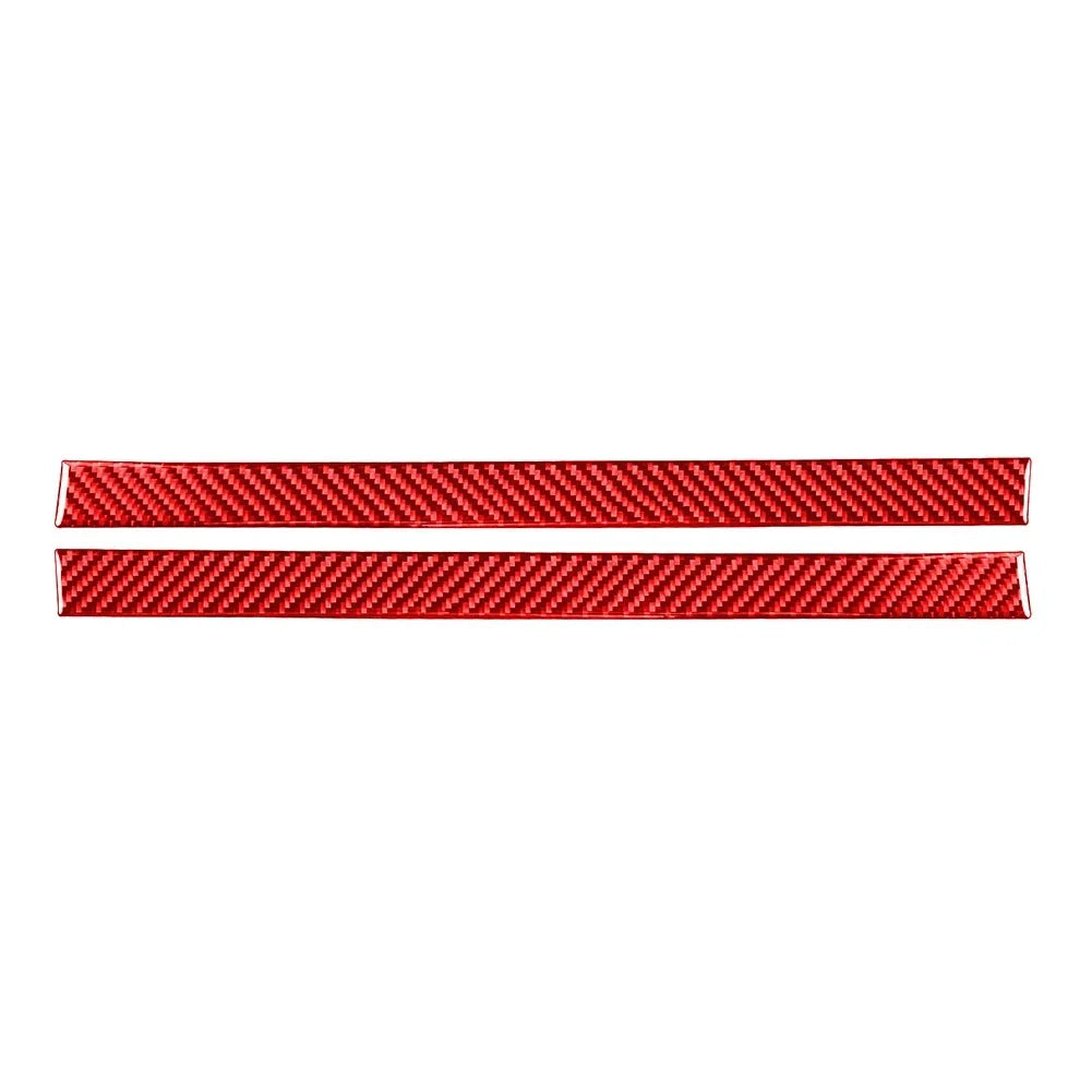 Carbon Fiber Rearview Mirror Anti-Scratch Strip Trim for Toyota Tundra (2014–2021)
