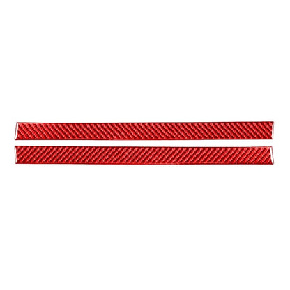 Carbon Fiber Rearview Mirror Anti-Scratch Strip Trim for Toyota Tundra (2014–2021)