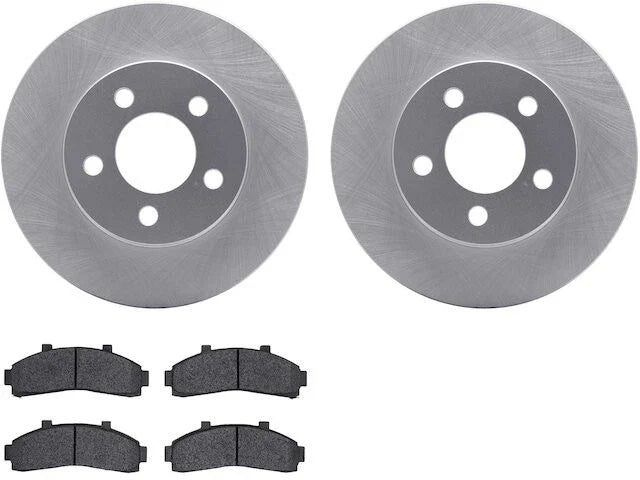 Front Brake Pad and Rotor Kit for Mazda B3000 (1998–2002) HZ611RD