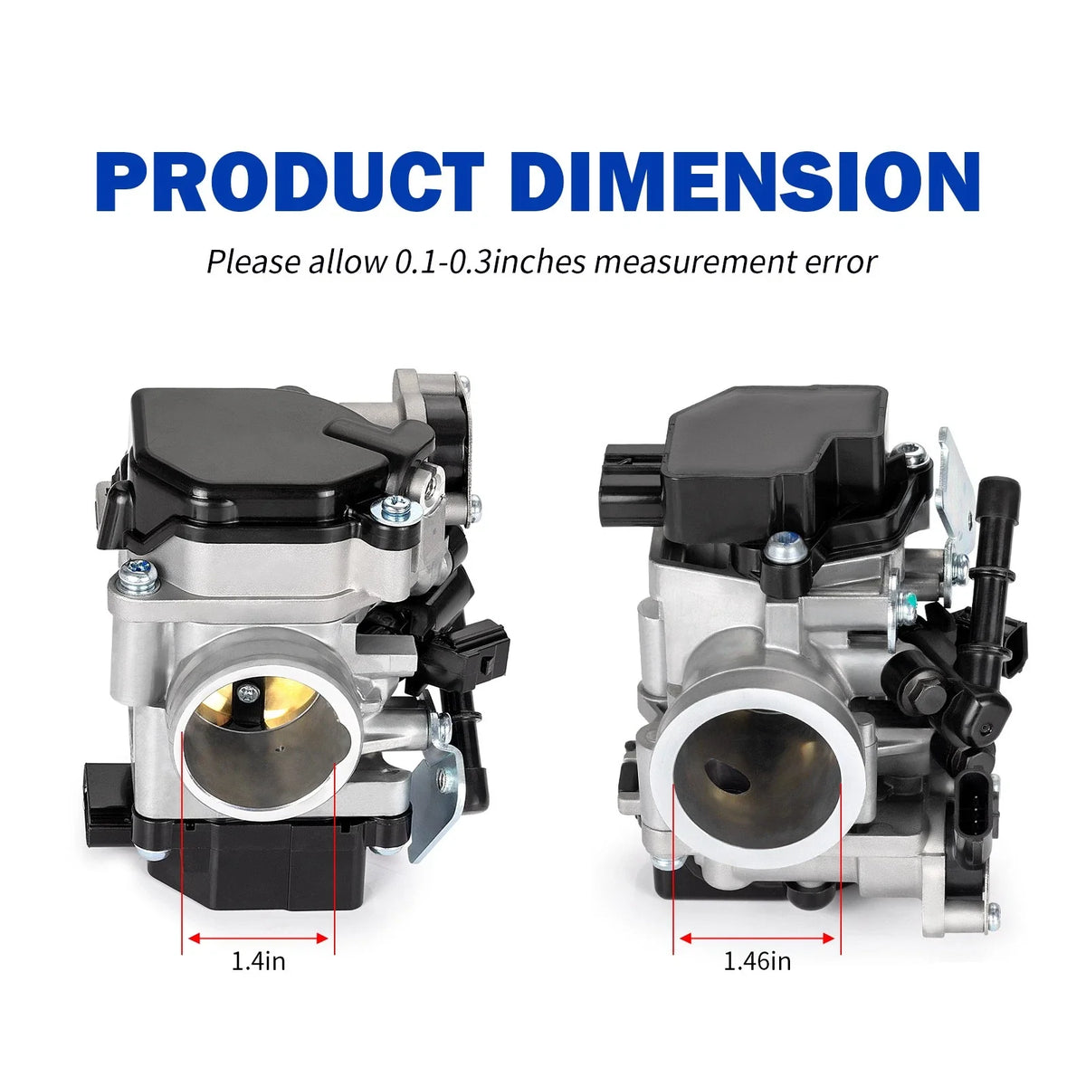 Throttle Body 16400-HR3-A42 for Honda Rancher 420 TRX420FA5 TRX420FA6 (2015–2019)