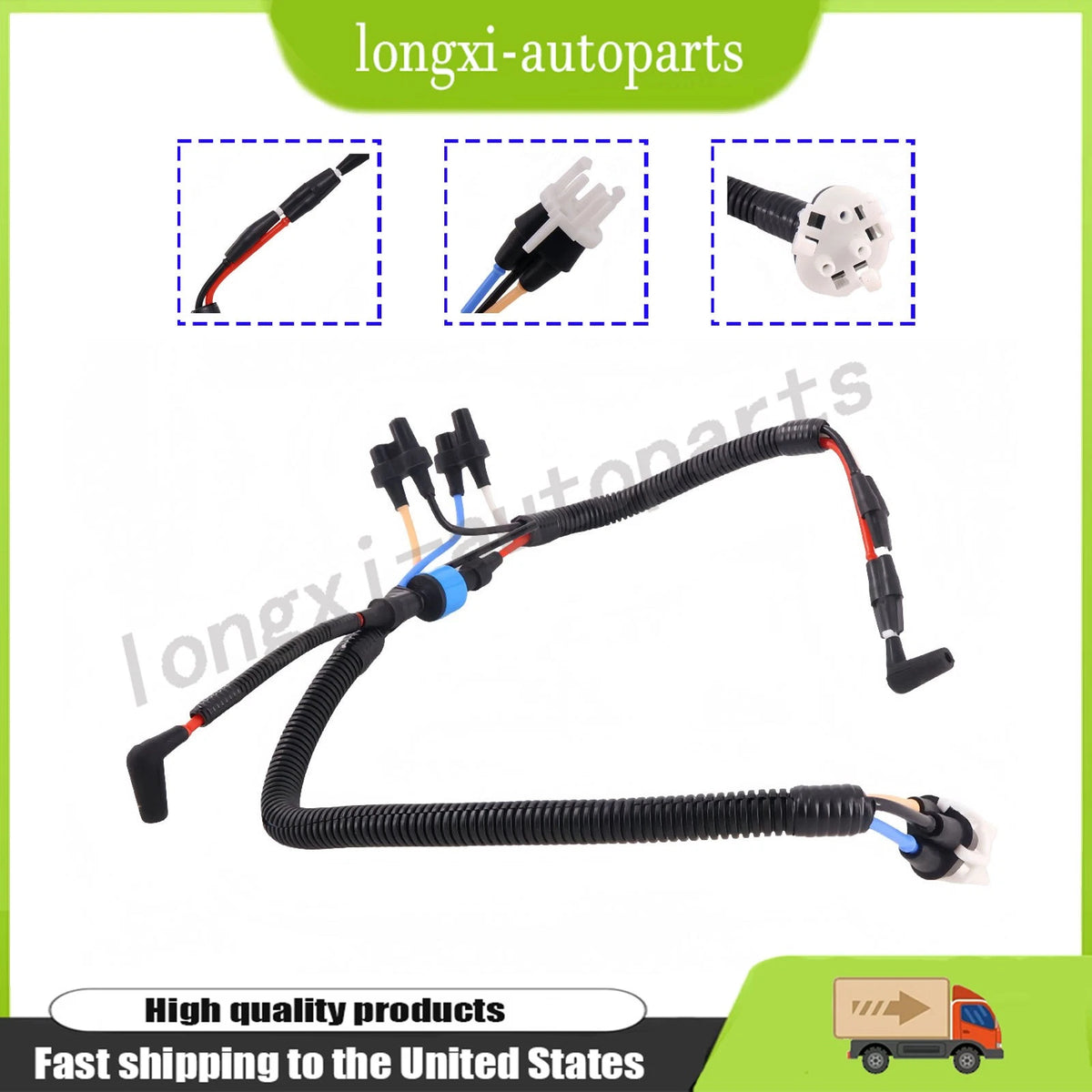 Front Auto Hub Locking Vacuum Line Hose Pipe for Ford F150 (1999–2004) XL3Z 3A788-AA, XL34 7A788-AA