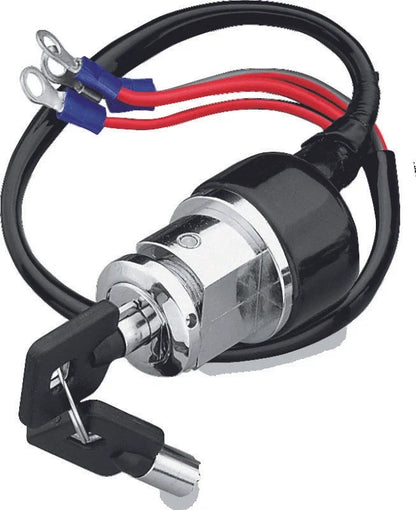 3-Wire Round Key Switch for Harley Davidson FXD (1991–2004), FXR (1982–1994), XL (1979–2003)