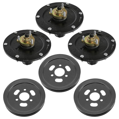 60" Deck Spindles with Pulleys for Toro Z Master 5000 (SD2333+PY2973)