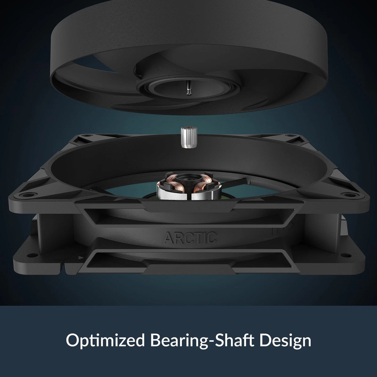 3X Arctic P14 Pro Reverse 140mm Fans for Enhanced Airflow