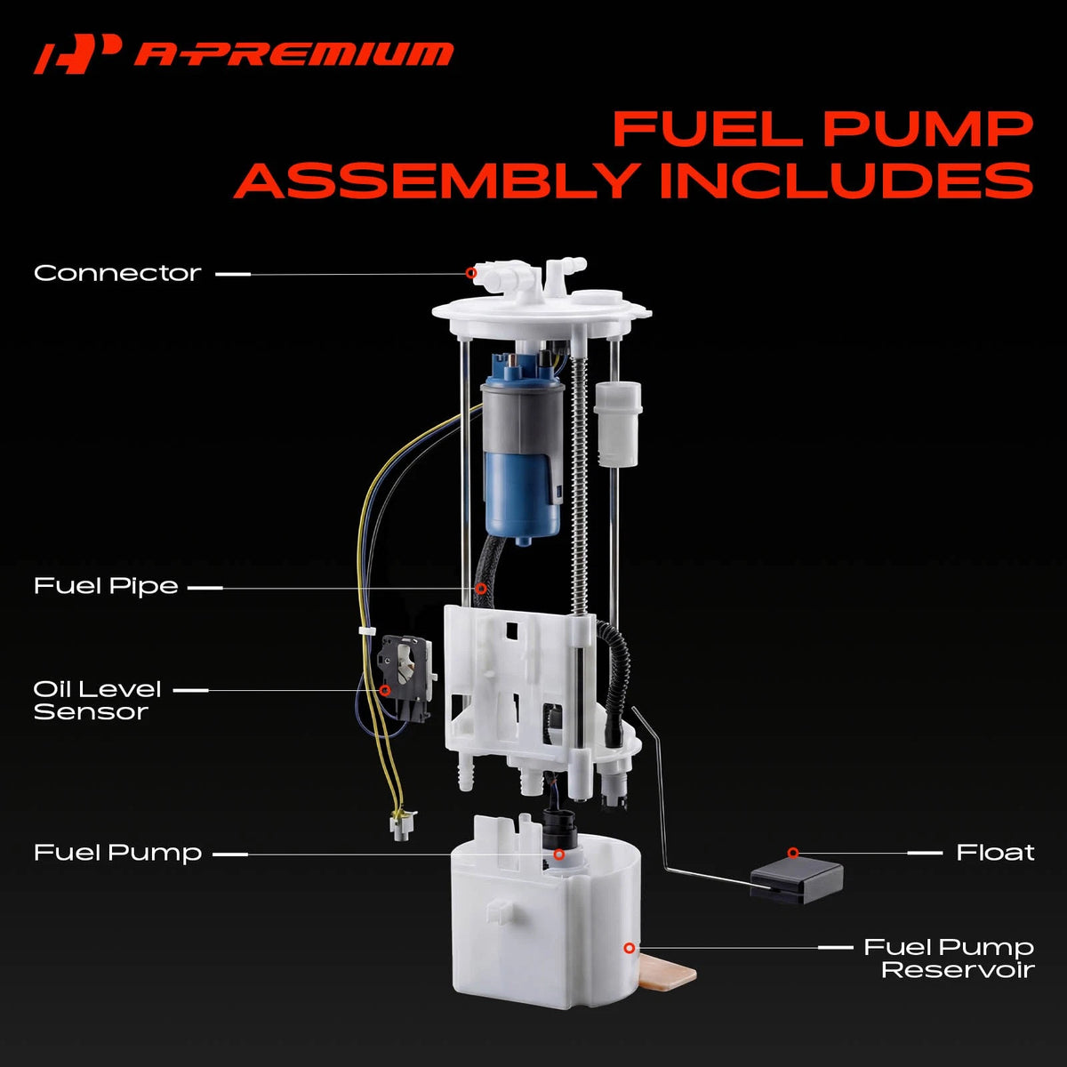 Fuel Pump Module Assembly for Ford F-150 (2009–2014) E2530M, P76466M, FG1166