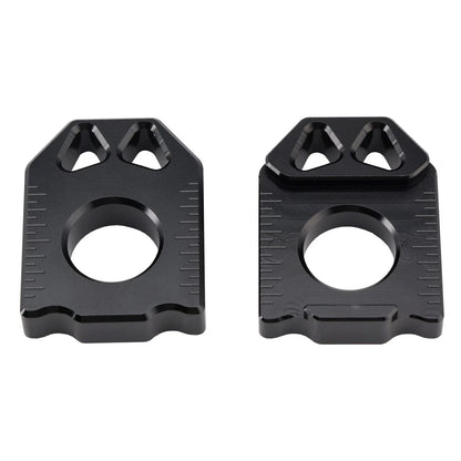CNC Rear Chain Adjuster Axle Block for Suzuki DRZ400SM 400S 400E (2005–2024) Black