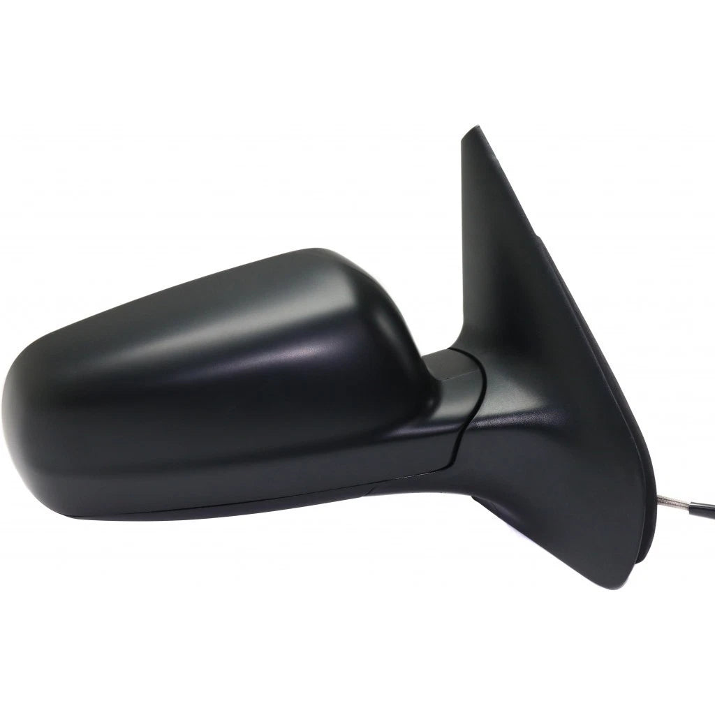 Passenger Side Manual Door Mirror for Volkswagen Golf (1999–2007) LLX-VW1321110-CL360A70, VW1321110