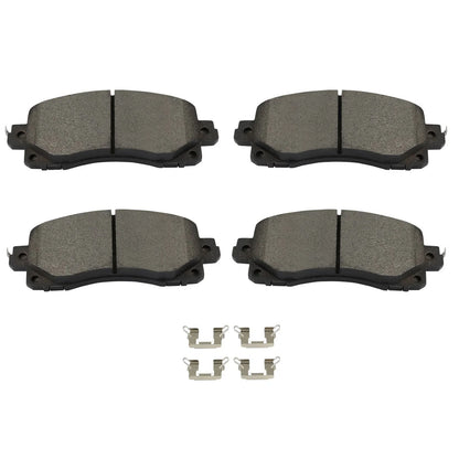 Front & Rear Brake Ceramic Pads for Subaru Legacy, Outback, Crosstrek (2020–2023)