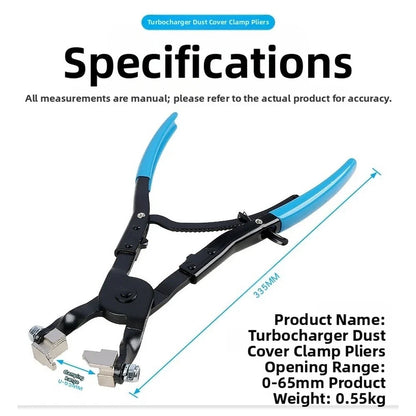 Turbocharger Dust Cover Clamp Pliers for
