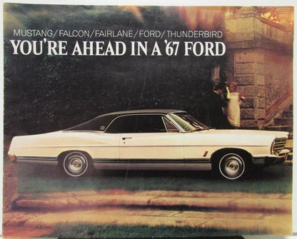 Sales Brochure for Ford Full Line (1967) - Mustang, Falcon, Fairlane, Thunderbird