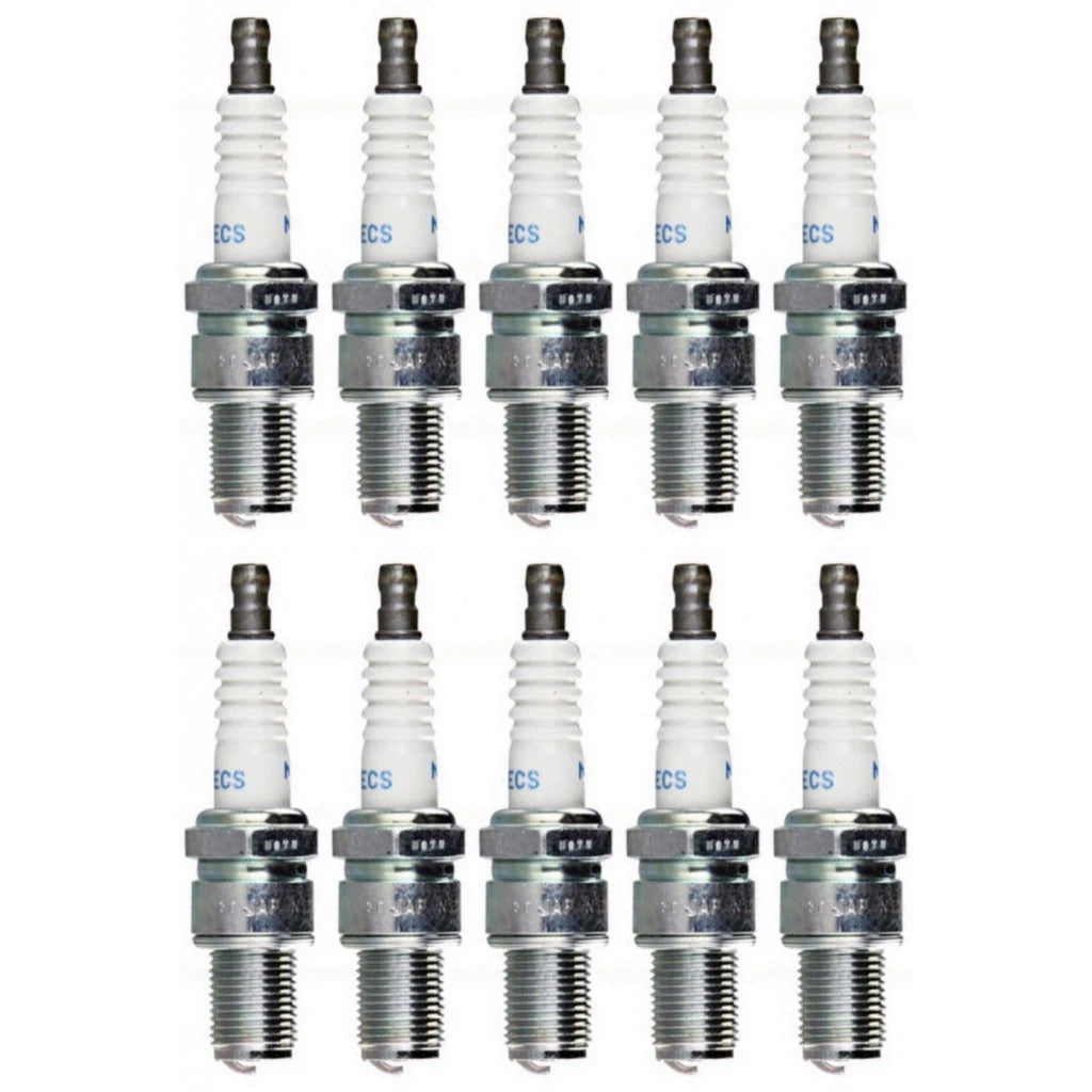 Box of 10 NGK Standard Spark Plugs for Ski-Doo MX Z 550F (2010–2012) BR9ECS-5 TLX-ngk6669-CL360A80