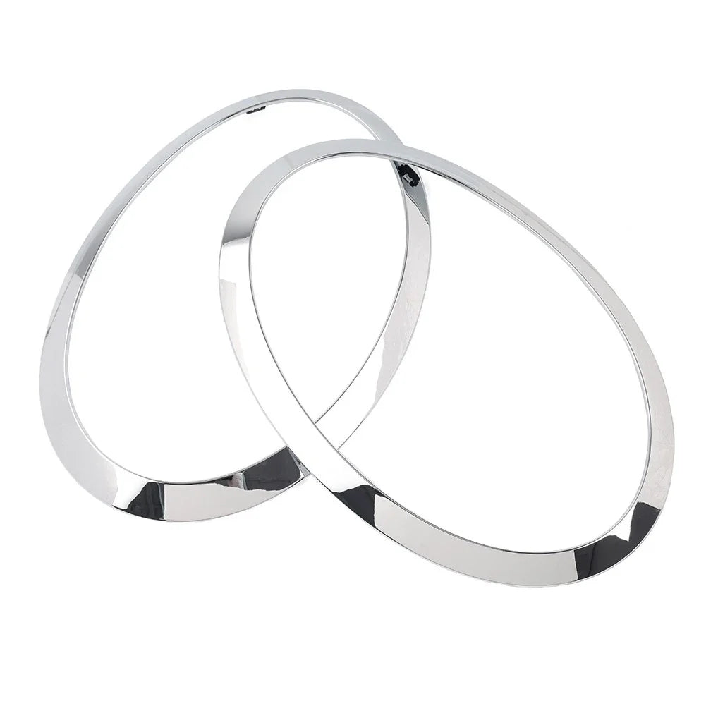 Headlight Bezel Ring Trim Cover for BMW Mini Cooper F55 F56 F57 (2014–2023)
