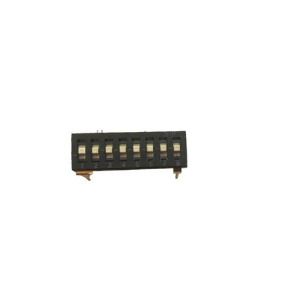 5 pcs 8-bit DIP Switches 3-Position 2.54mm Pitch for Universal Use