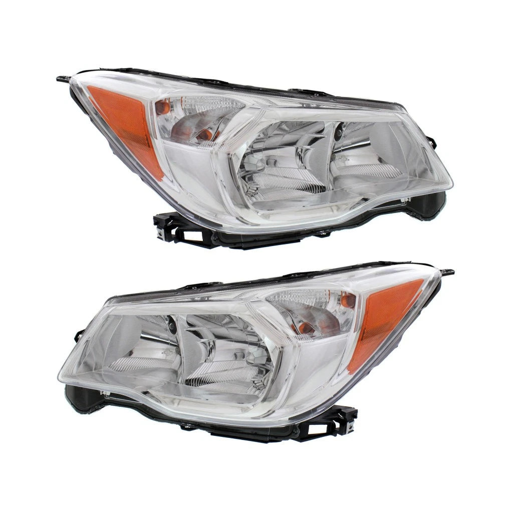 Headlight Pair for Subaru Forester (2014–2016) PLX-M0-SR066-B001LCA-CL360A50, SU2502145, SU2503145