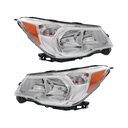 Headlight Pair for Subaru Forester (2014–2016) PLX-M0-SR066-B001LCA-CL360A50, SU2502145, SU2503145
