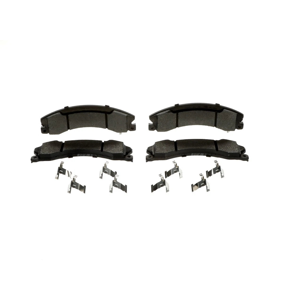 2X Brake Pad Set BSD1565A for Nissan Titan XD NV1500 NV2500 (2012–2023)