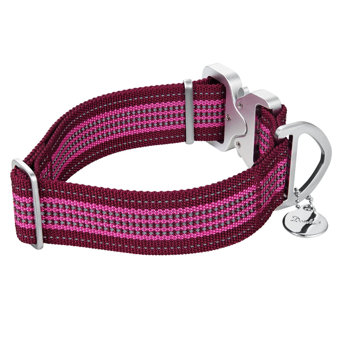 1.5 Inch Wide Extra Strong Aluminum Quick Release Dog Collar