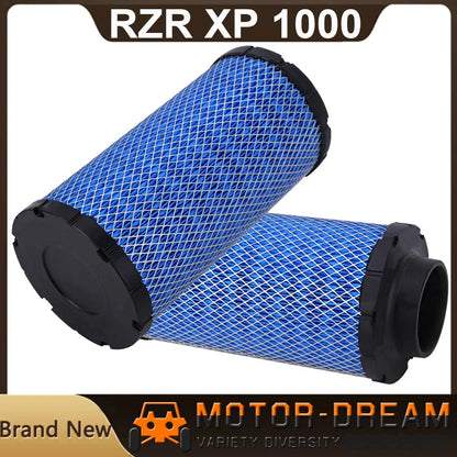 2 Air Filters for Polaris RZR XP 1000 XP 4 1000 (2014–2022) 1240957 1241084 1240822