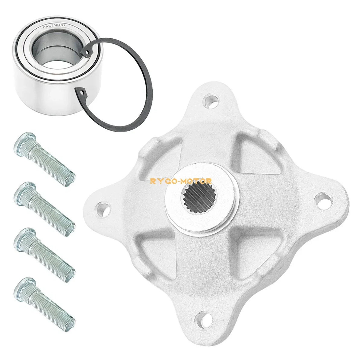 Front Wheel Hub & Bearing & Studs for Polaris Sportsman (400–800)