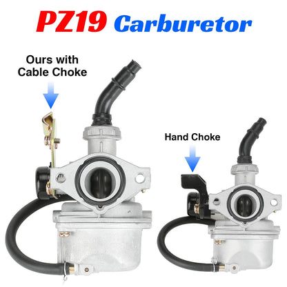 PZ19 Carburetor for 50 70 90 110cc