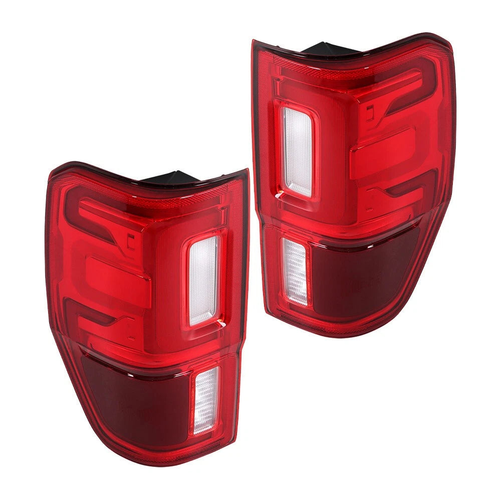 Set of 2 LED Tail Lights for Ford Ranger (2019–2023) 1020376, KB3Z-13405-G, KB3Z-13404-G