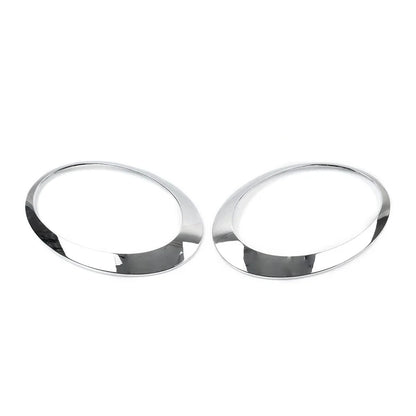 Headlight Ring Trim Bezel Cover for BMW Mini Cooper R50 R52 R53 (2001–2006)