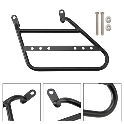 Luggage Rack Side Saddle Bag Mount Bracket Left for R.E. Meteor 350 (2021–2024)