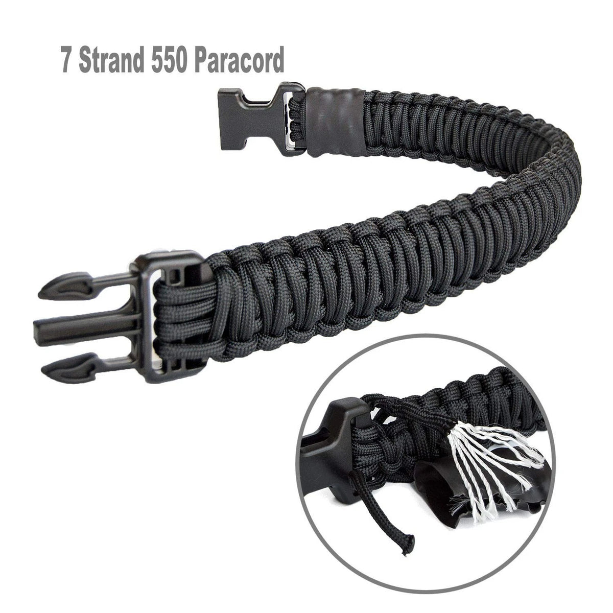 2X Paracord 2 Point Rifle Sling for HK Style Clip