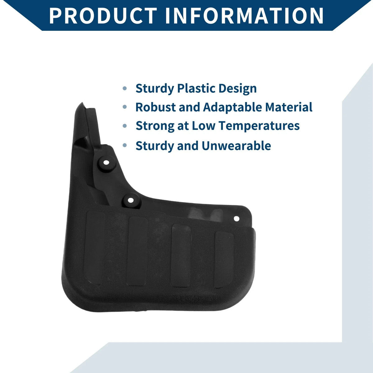Set of 4 Mud Flaps Splash Guards for Mercedes-Benz GLK300 (2008–2013)