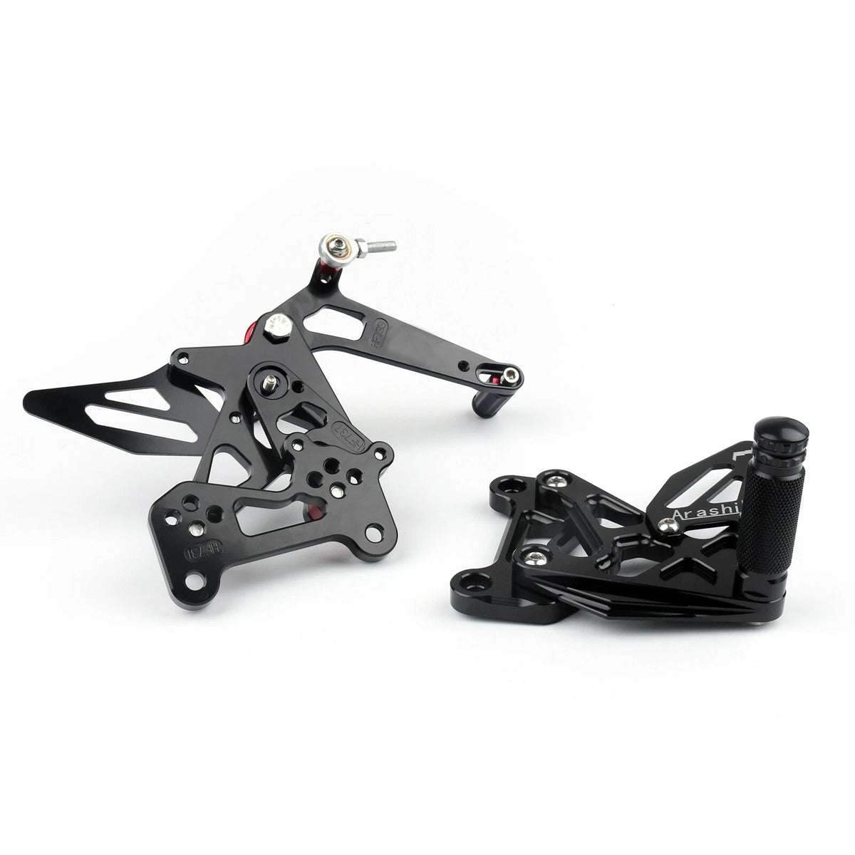 CNC Adjustable Rearset Foot Rest Pegs for MV Agusta F3 (2012–2016) M528-B034-Black