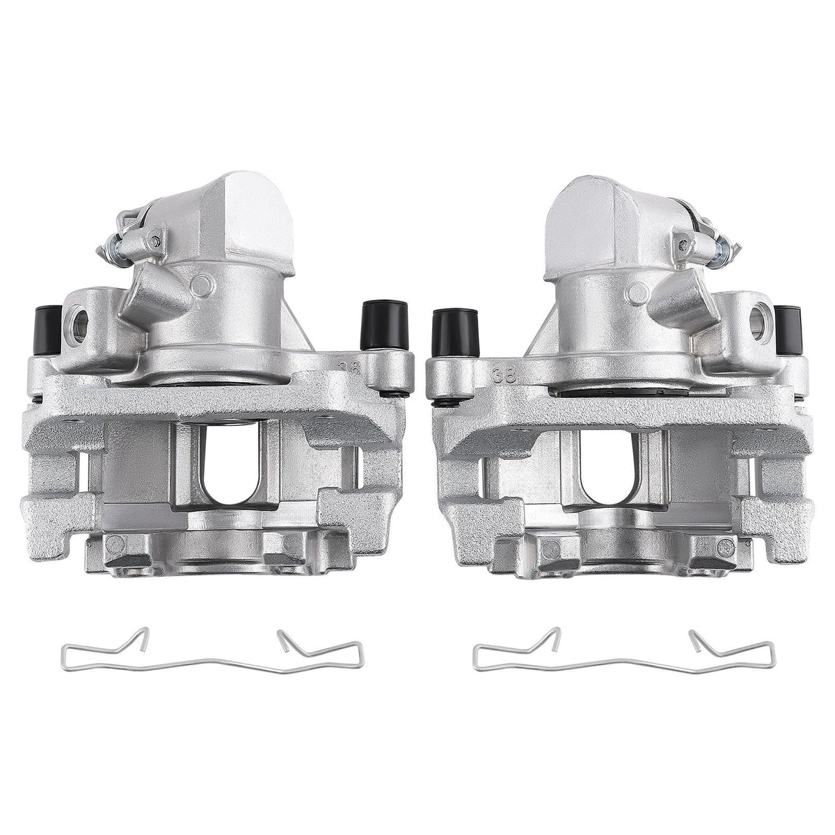 2X Rear Disc Brake Caliper w/Bracket for Ford EcoSport (2018–2022)