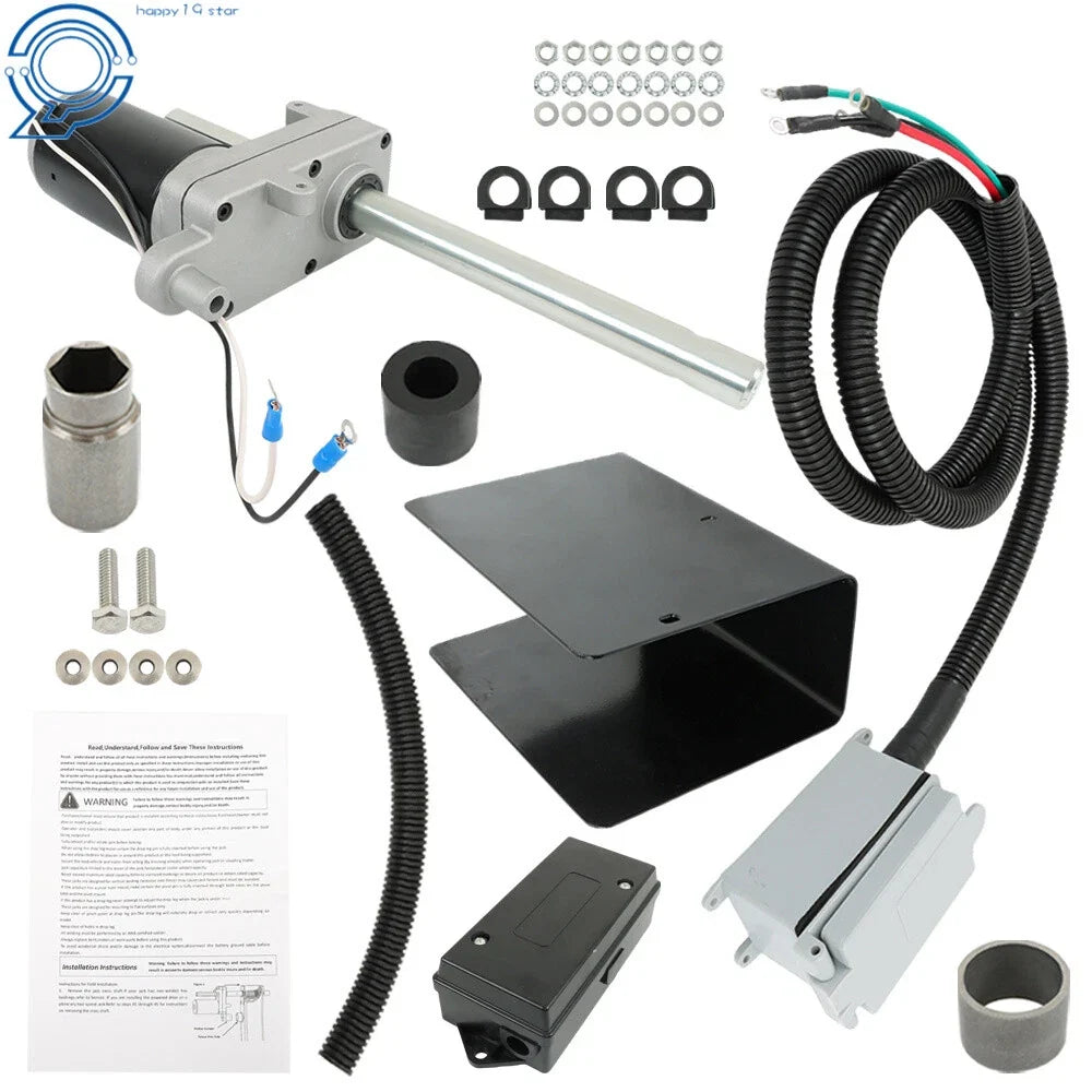Electric Powered Trailer Jack Kit for Bulldog Landing Gear (1824200100)