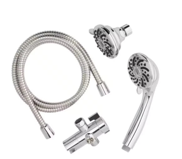 Chrome Dual Fixed & Handheld Showerhead Combo for Aqua Vista (C23)