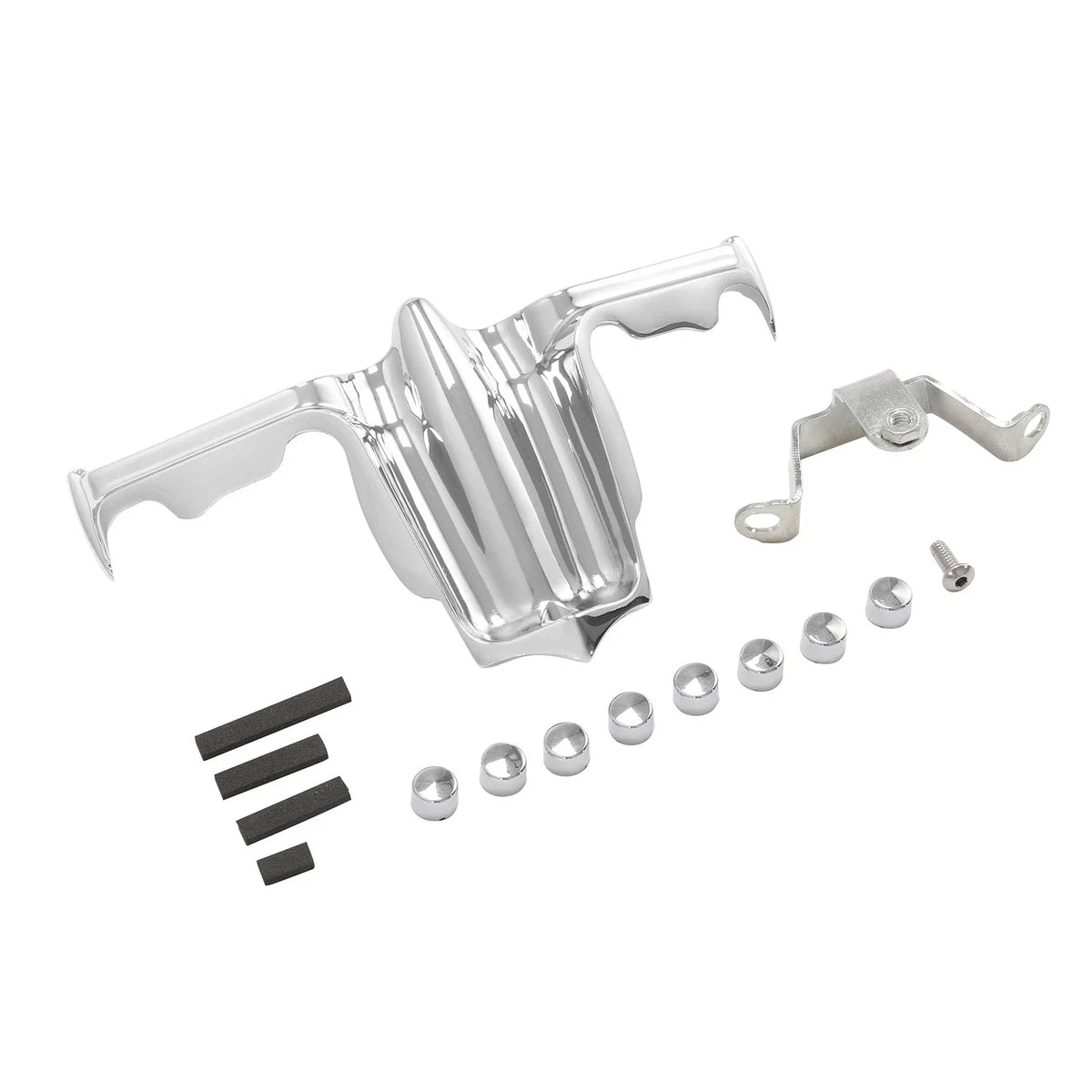 Chrome Tappet Block Accent for Harley Twin Cam (1999–2017)